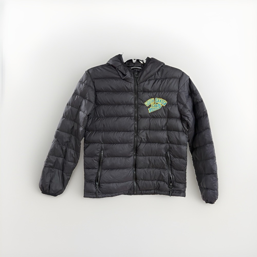 weatherproof womens jacket puffer black SOUTH DAKOTA JACKRABBITS MED P117